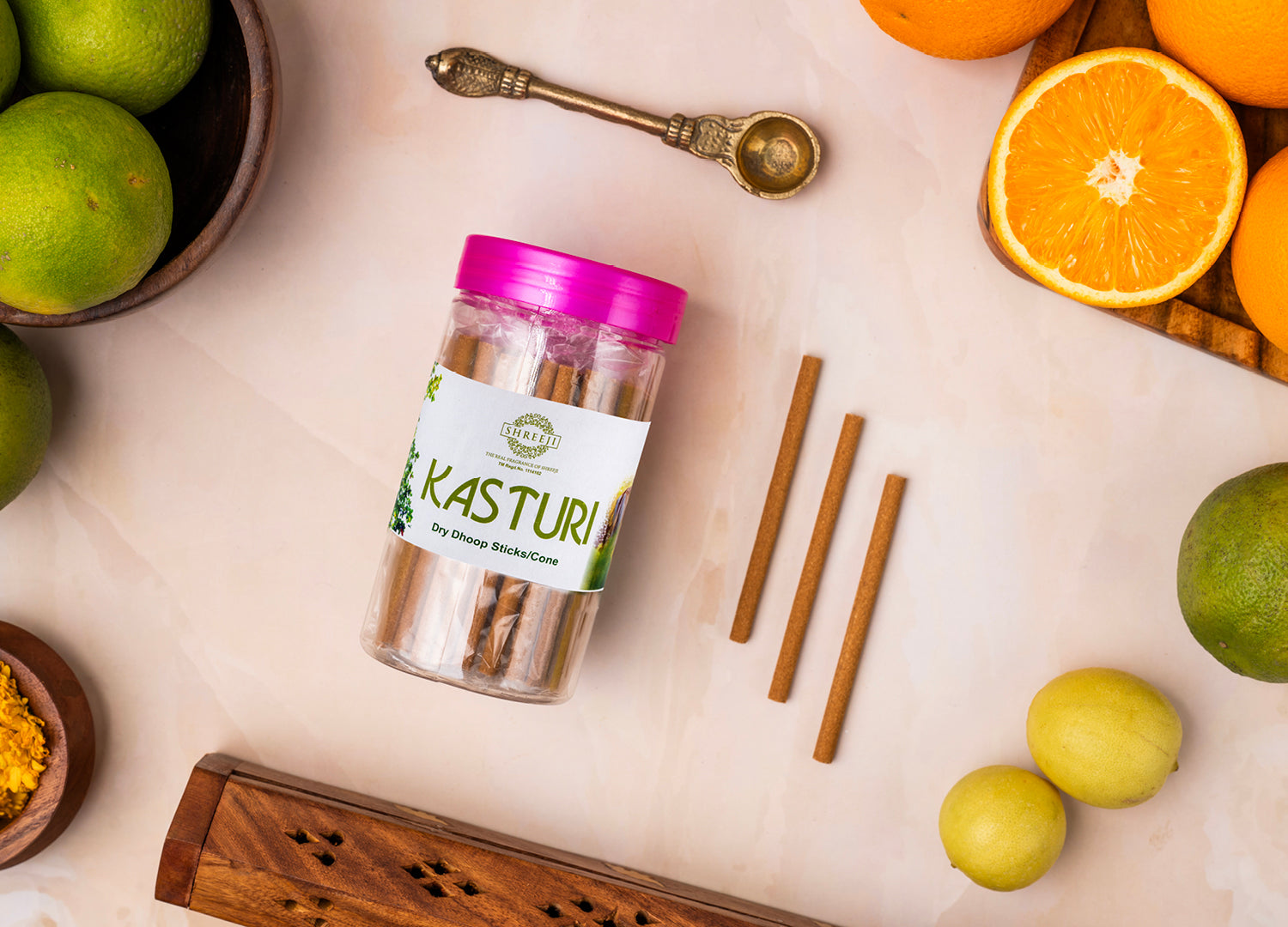 Dhoop Sticks Jar