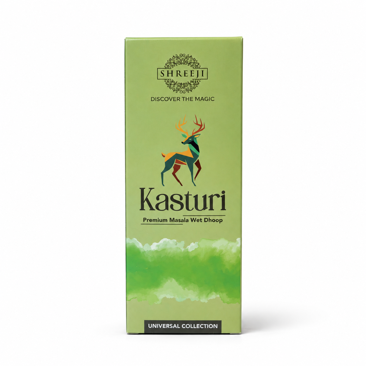 Kasturi Premium Masala Wet Dhoop - Shreeji Agarbatti pack