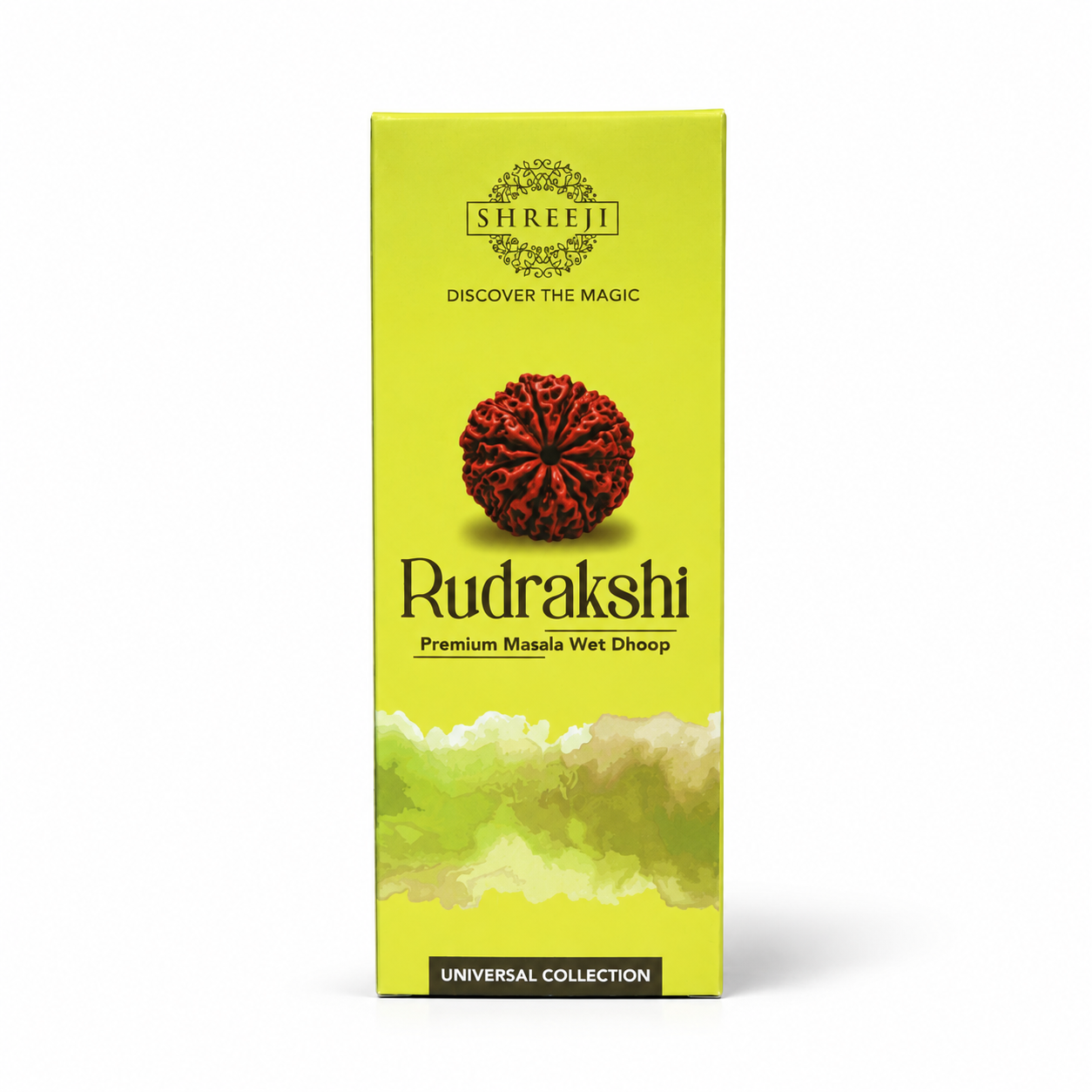 Rudrakshi Premium Masala Wet Dhoop - Shreeji Agarbatti pack