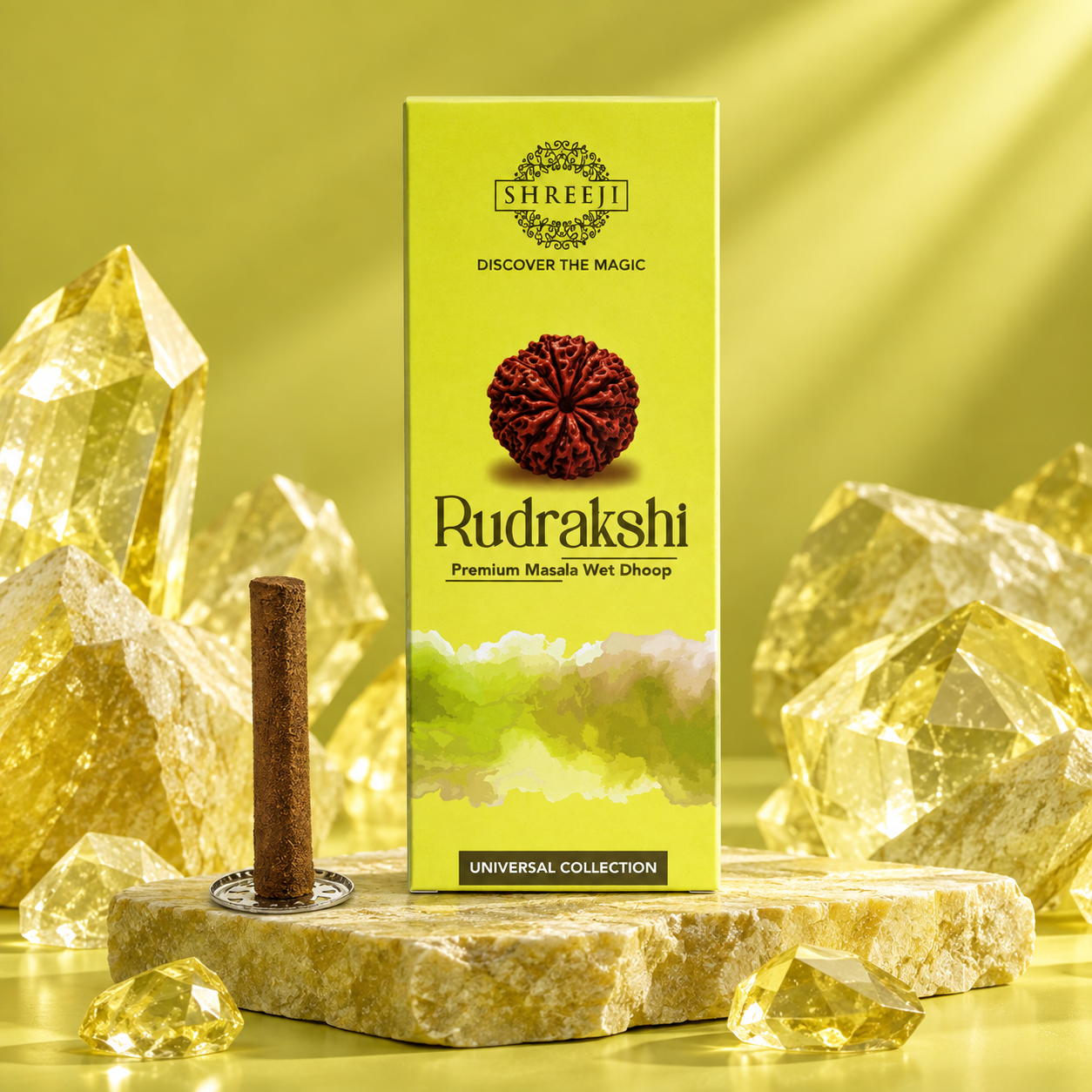 Rudrakshi Premium Masala Wet Dhoop - lifestyle image 1