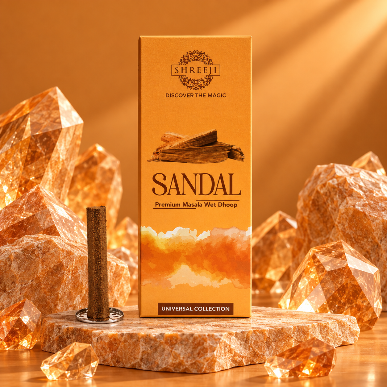 Sandal Premium Masala Wet Dhoop - lifestyle image 1