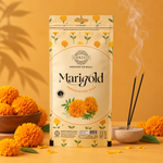 Marigold Premium Incense Sticks Zipper Pouch - lifestyle image 1