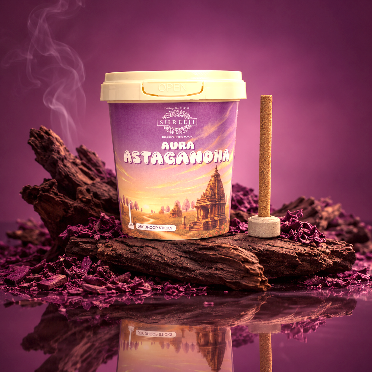 Aura Astagandha Dry Dhoop Sticks - lifestyle image 1