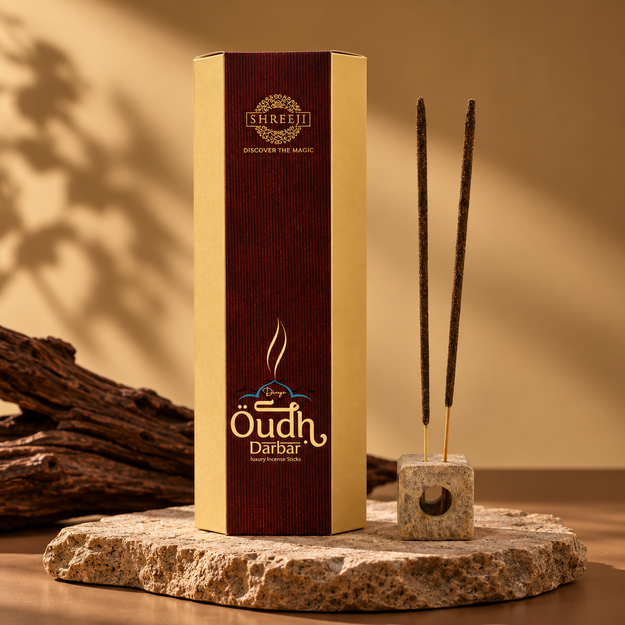 Divya Oudh Darbar Luxury Incense Sticks - lifestyle image 1